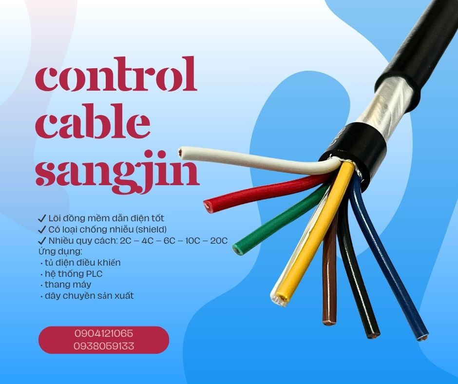 Tìm nhà cung cấp cáp Sangjin uy tín cho hệ thống PCCC